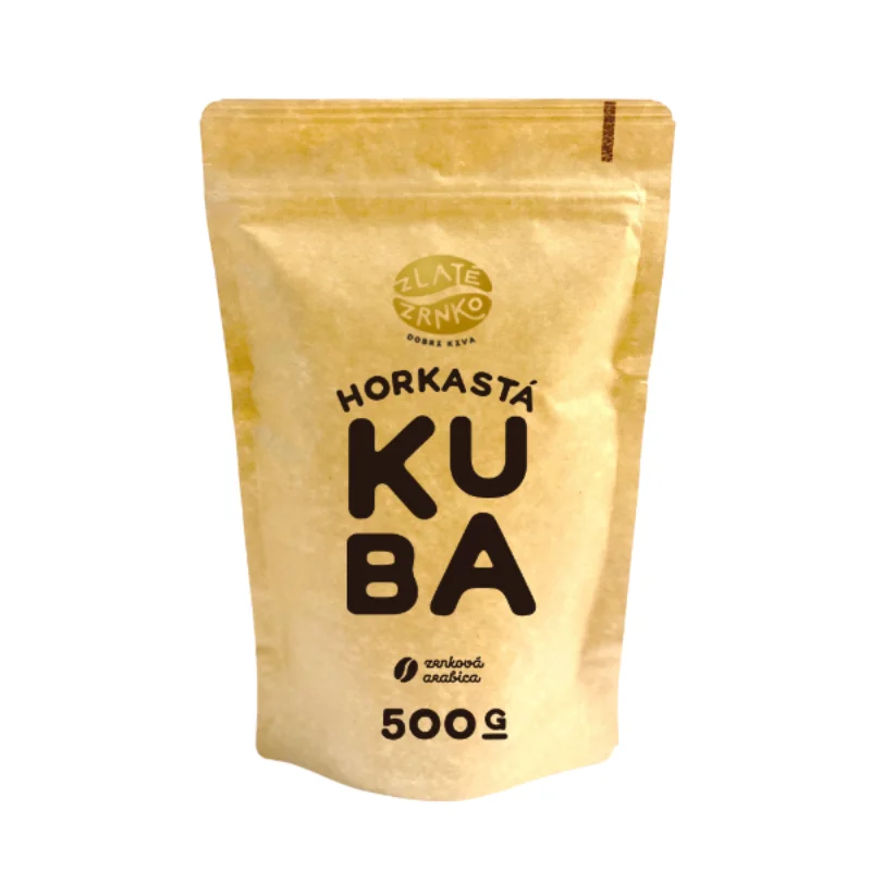 Káva Zlaté Zrnko – Kuba 500g zrnková