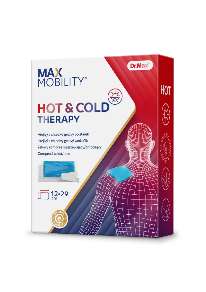 Dr. Max Hot & Cold Therapy 1×1 ks,  obklad, rozmer 12 × 29 cm