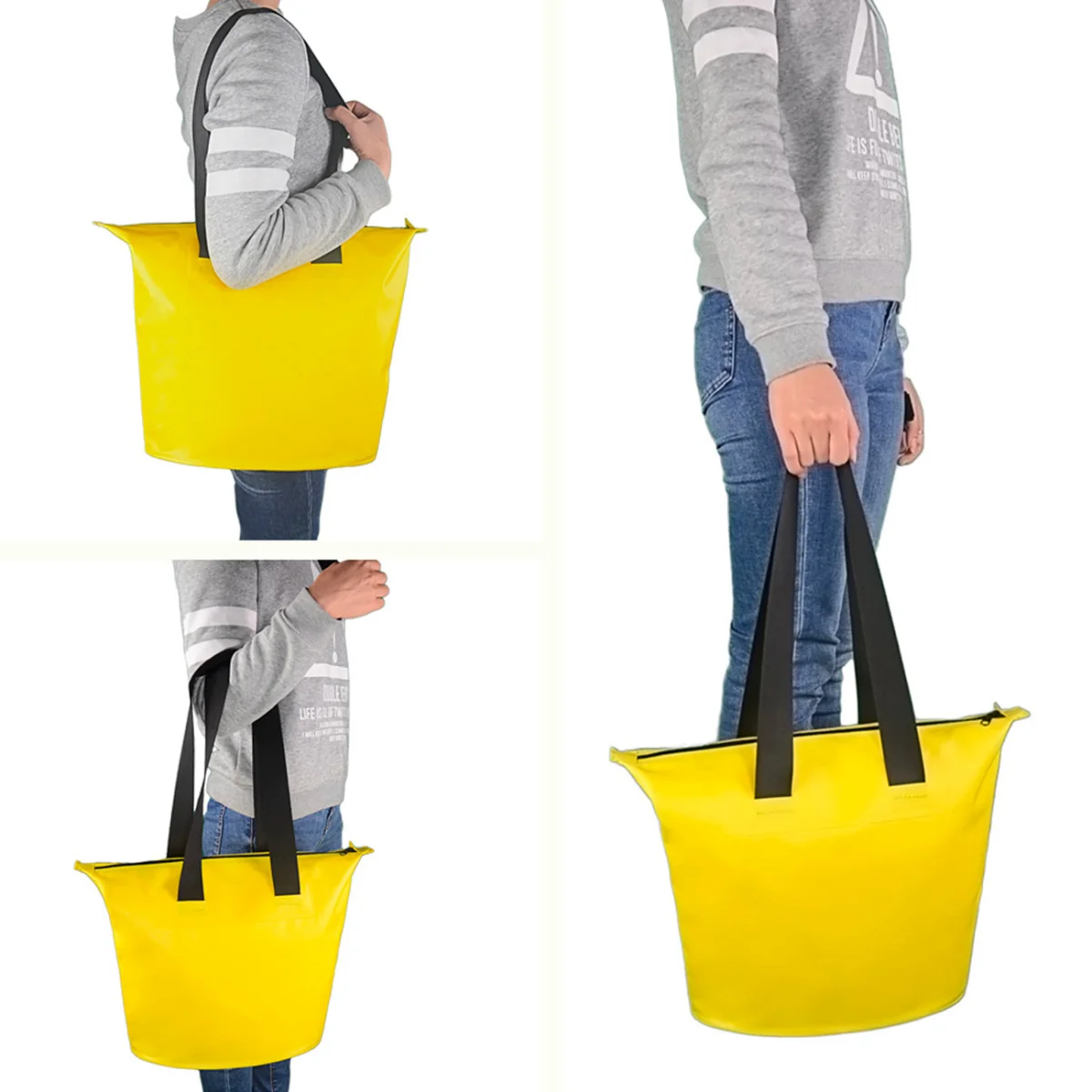 MG Waterproof Bag vodotesná taška 11l, žltá 