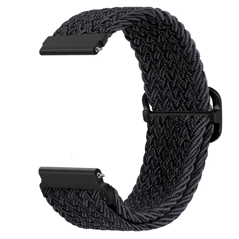 BStrap Braid Nylon remienok na Samsung Galaxy Watch 3 45mm black