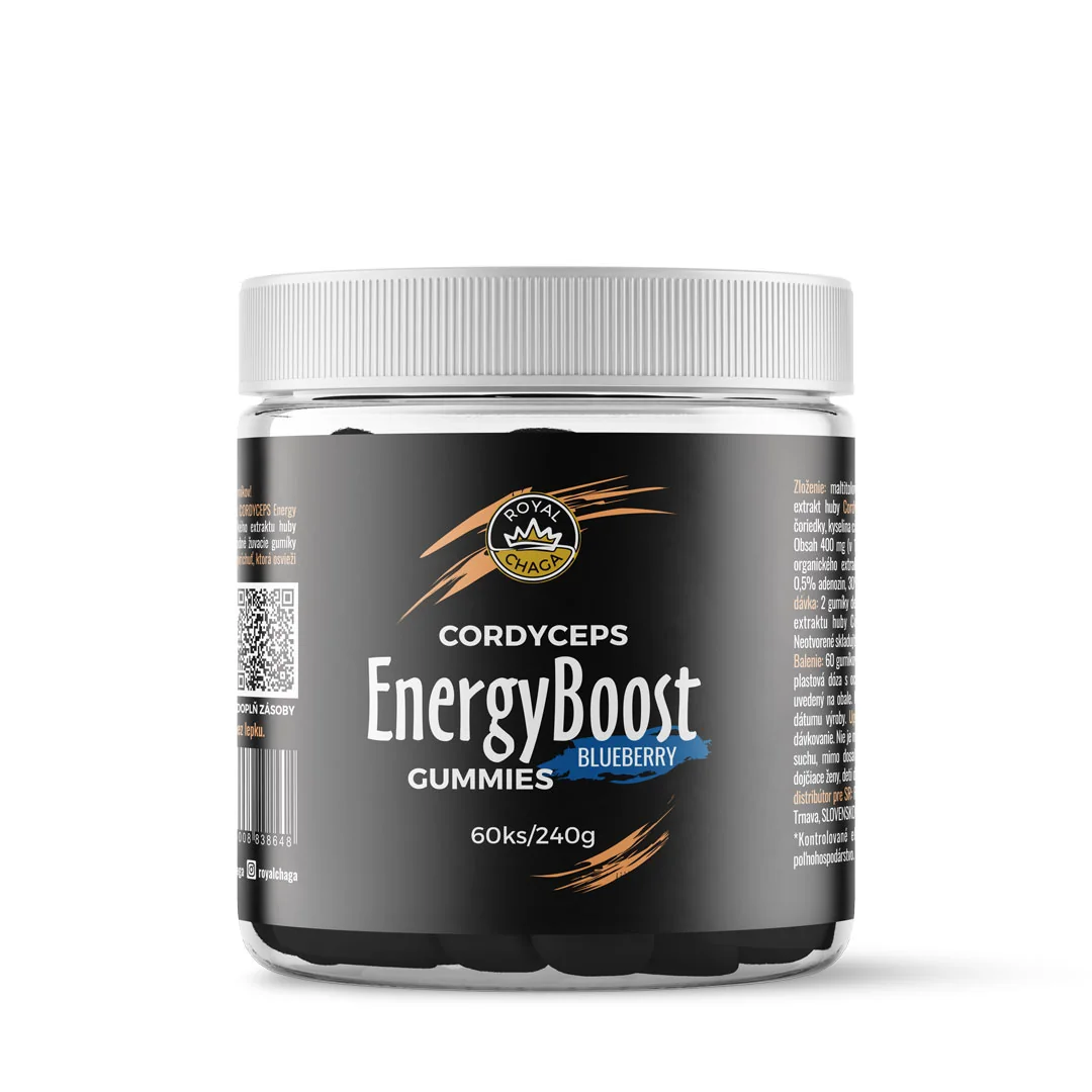 Royal Chaga – ENERGY BOOST Cordyceps gummies