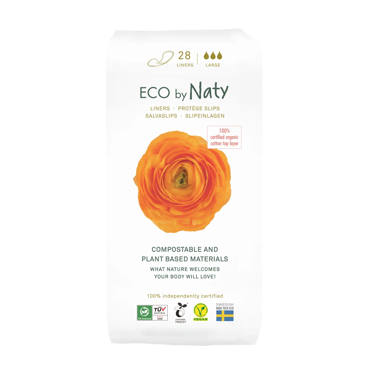 Eco by Naty Dámske slipové vložky super