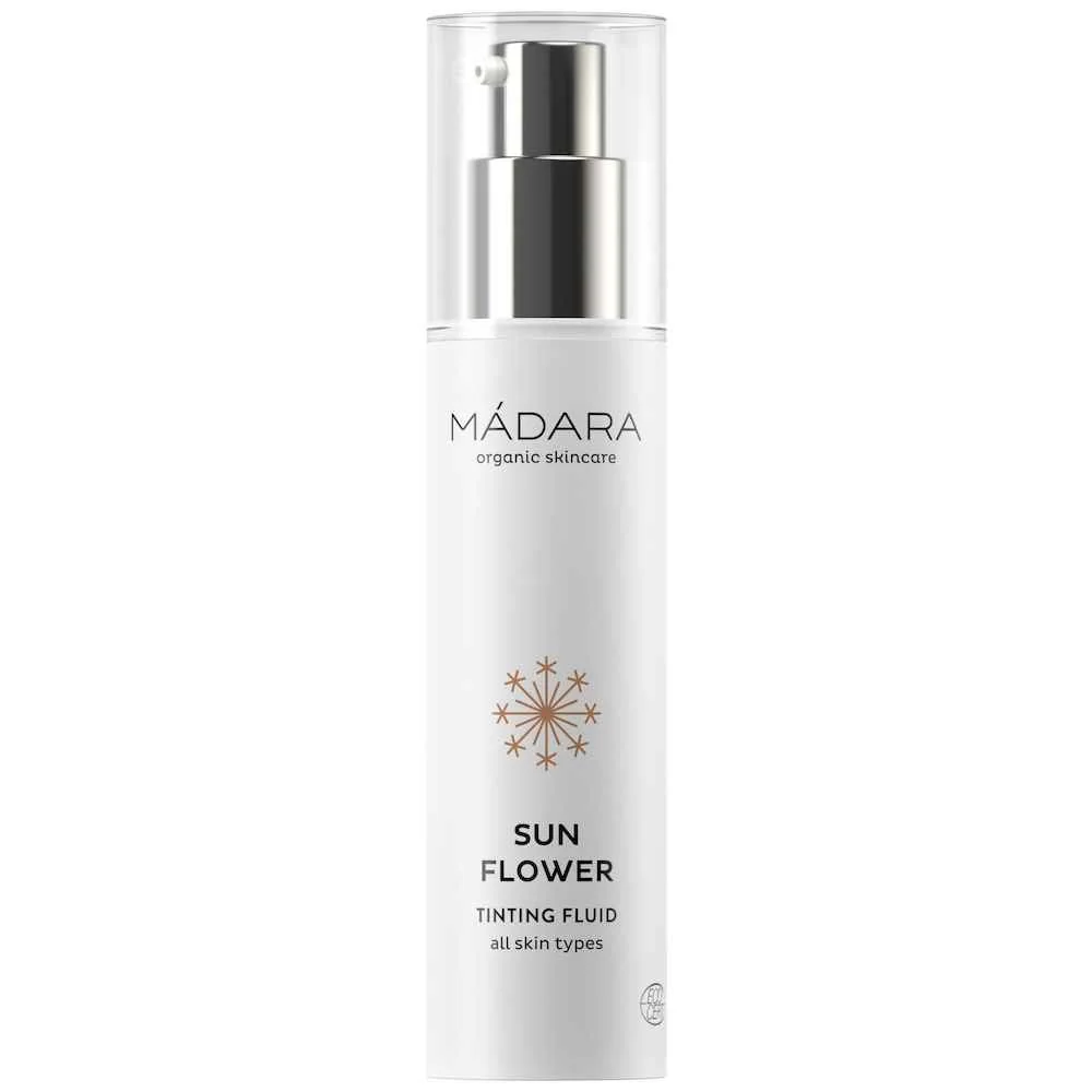 MÁDARA SUN FLOWER Tónovací fluid Golden Beige 50ml