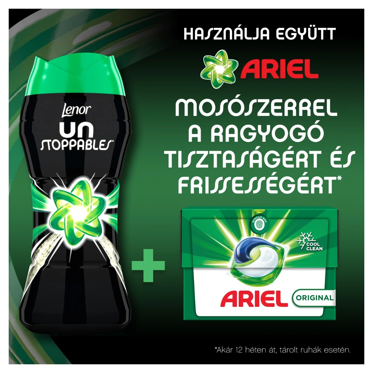 LENOR UNSTOPPABLE ARIEL SCENT 210G 1×1 ks, vonné perličky