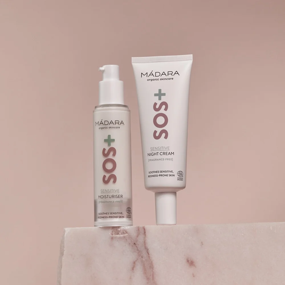 MÁDARA SOS+ SENSITIVE Nočný krém 1×70ml, nočný krém