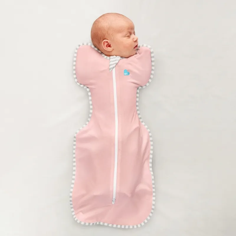 Love To Dream Swaddle UP - Zavinovačka, veľkosť M, dusty pink, 1 FÁZA, 3-6m, 6-8,5kg 1×1 ks