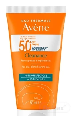 Avène Cleanance slnečná ochrana SPF 50+ 50ml