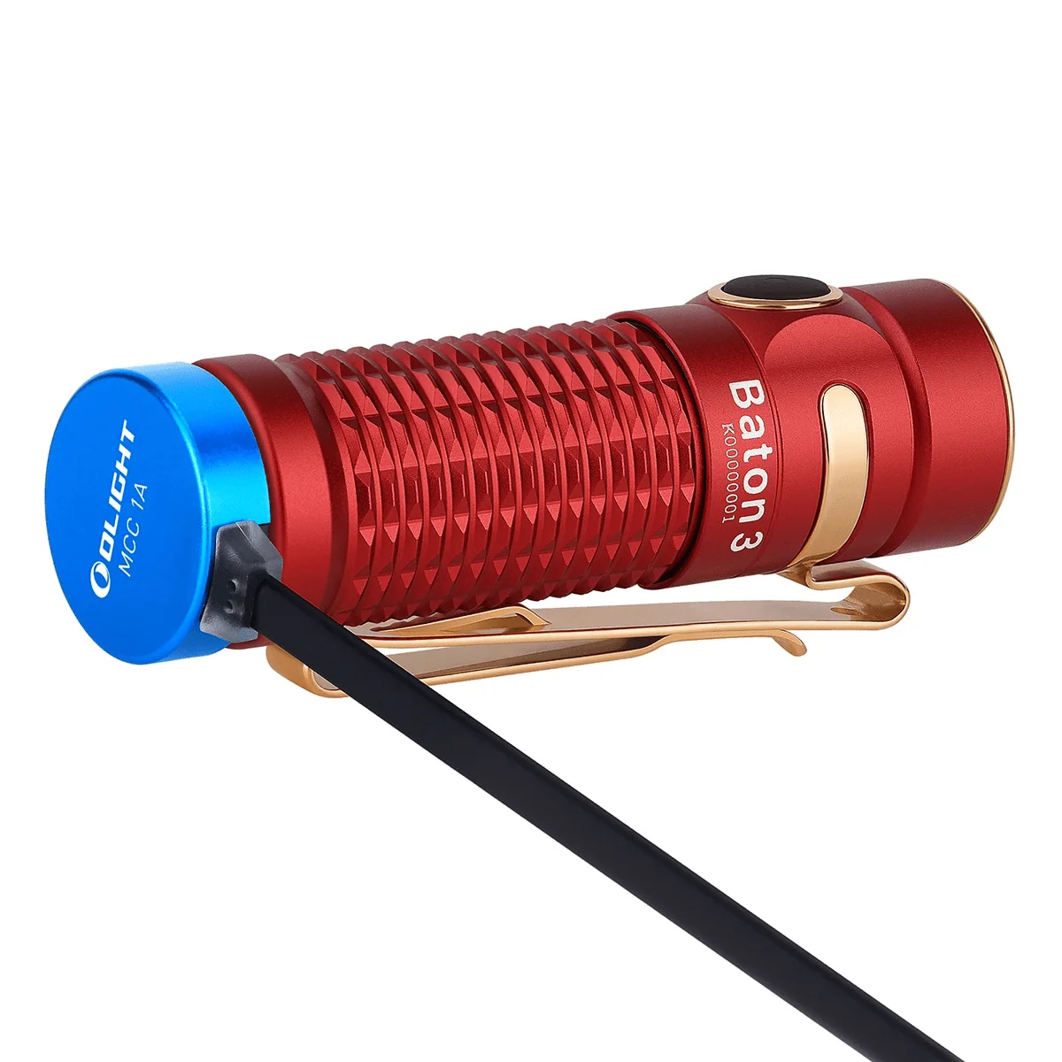 OL648 OLIGHT Svietidlo Baton 3 red limitka 