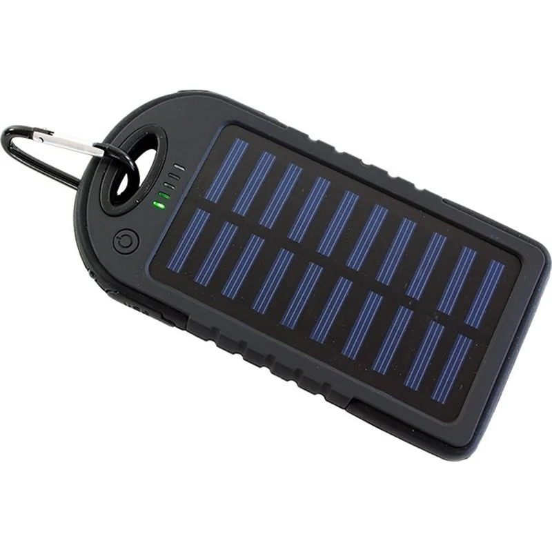 Batéria náhradná POWERBANK US14 5000mAh+SOLAR čierna