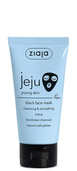 Ziaja Jeju - čierna pleťová maska 1×50 ml, pleťová maska