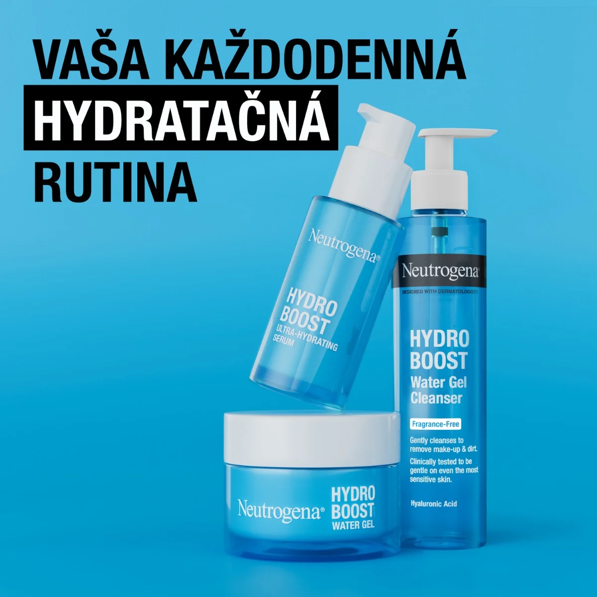 NEUTROGENA® Hydro Boost neparfumovaný čistiaci gél 1×200 ml, čistiaci gél