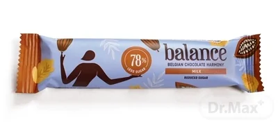 BALANCE MLIEČNA ČOKOLÁDA 1×35g, čokoláda s prírodným sladidlom