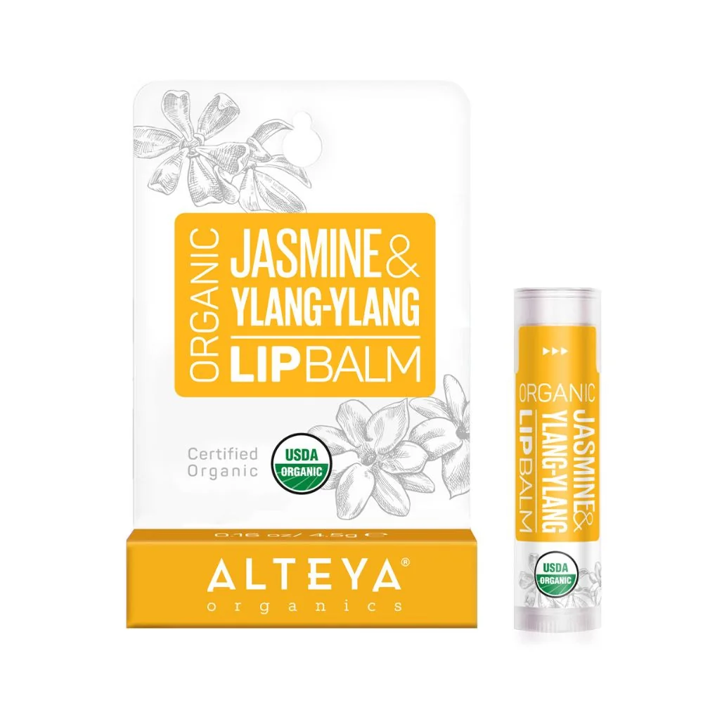 Balzam na pery s jasmínom a Ylang-Ylang Alteya Organics 5 g