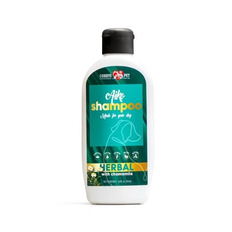 COBBYS PET AIKO HERBAL SHAMPOO WITH CHAMOMILE 250ml šampón pre psov s harmančekom