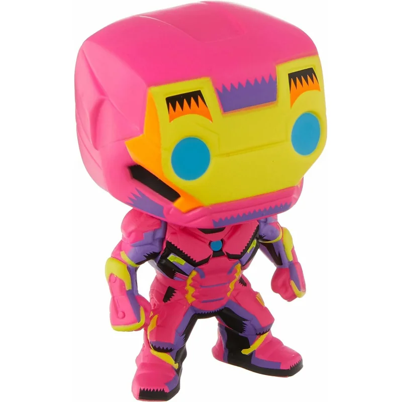 FUNKO POP Marvel: Black Light Iron Man - Zberateľská figúrka Iron Man FNK48846