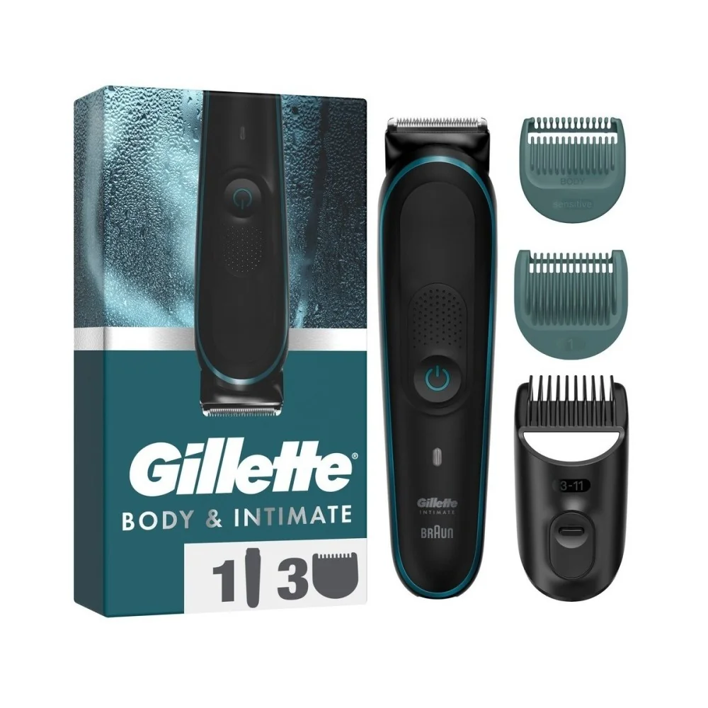 Gillette i5 zastrihávač na intímne partie a telo 1×1 ks, zastrihávač na intímne partie