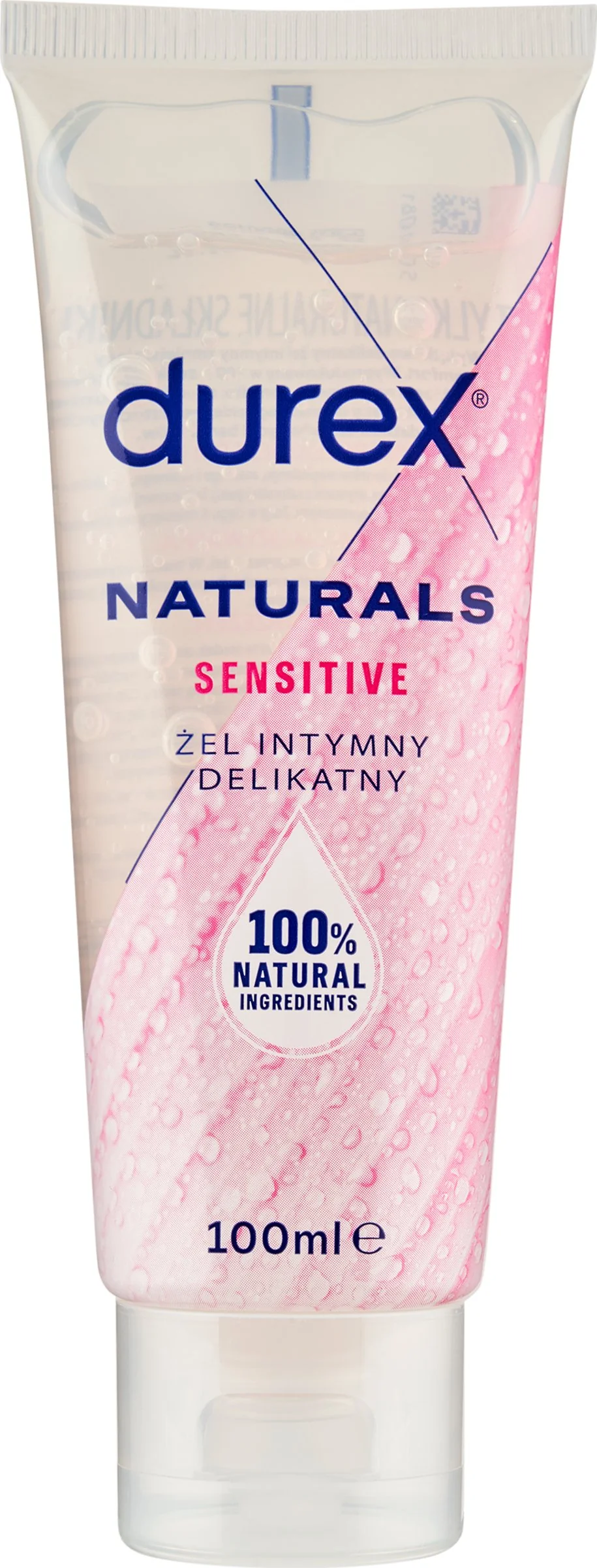 DUREX Naturals Sensitive Intímny lubrikačný gél 1×100 ml, lubrikačný gél