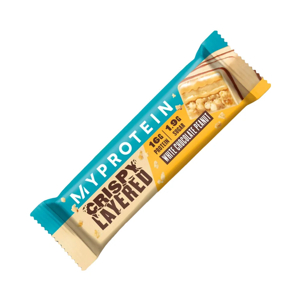 Crispy Layered Bar 58 g biela čokoláda-arašid