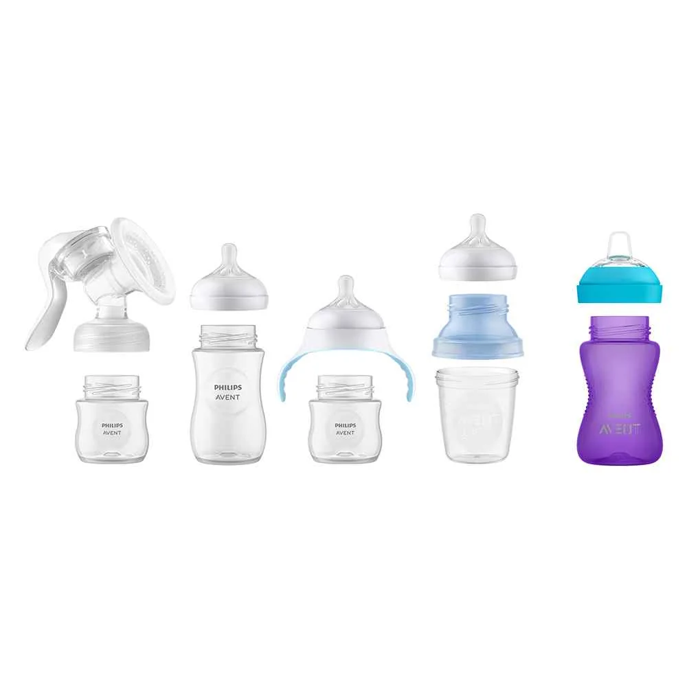 Philips AVENT Sada novorodenecká štartovacia Natural Response s ventilom AirFree 1×1 set, novorodenecká sada