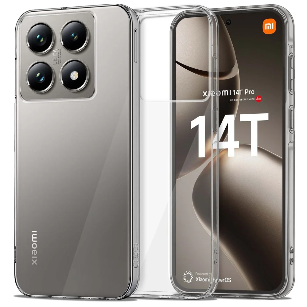 Tech-Protect Flexair Hybrid kryt na Xiaomi 14T Pro, priesvitný