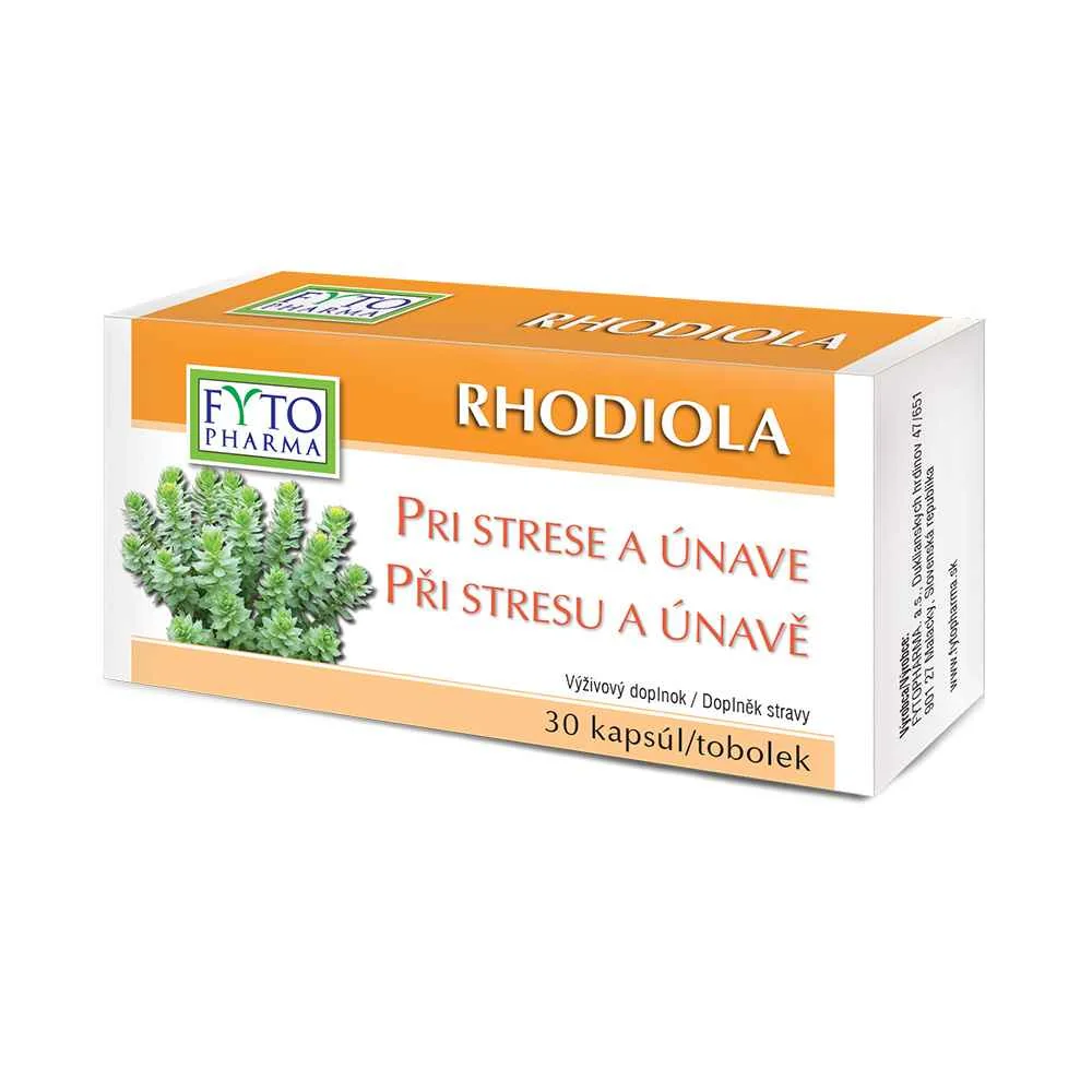 FYTO RHODIOLA pri strese a únave