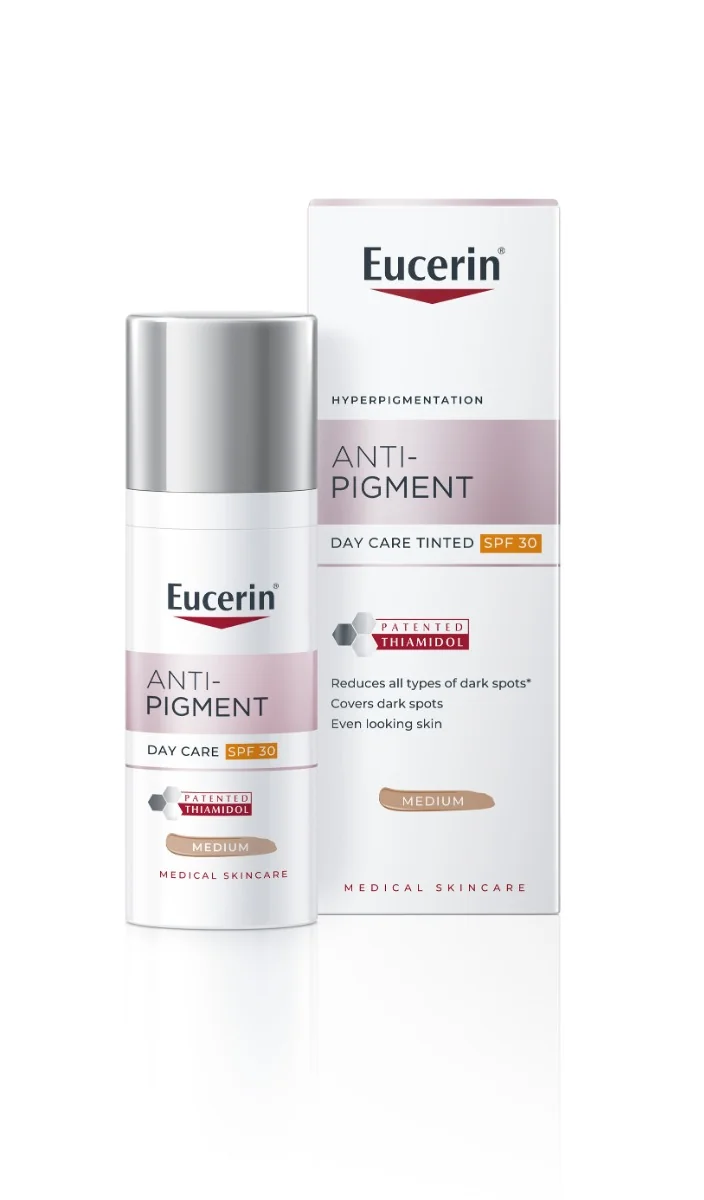 Eucerin ANTI-PIGMENT Denný krém SPF 30 - tónovaný (stredne tmavý) 50 ml