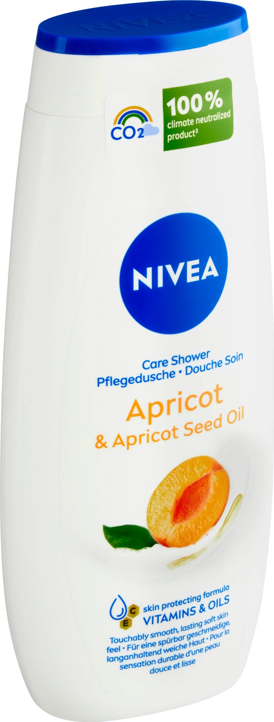 NIVEA Sprchovací gél Apricot 250ml 1×250 ml, hydratuje pokožku