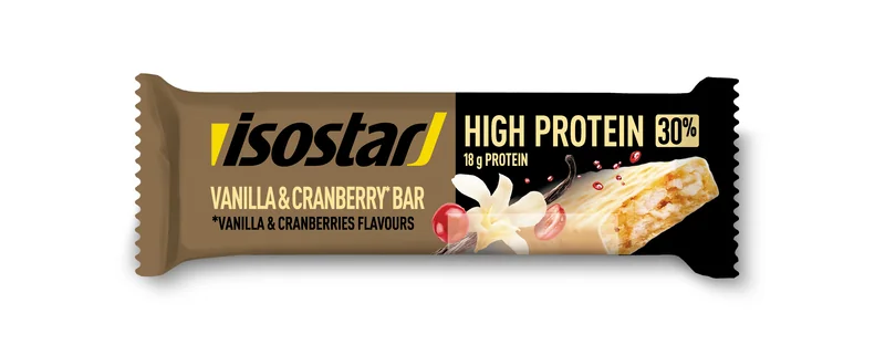 Isostar BAR PROTEiN 30% Vanilka