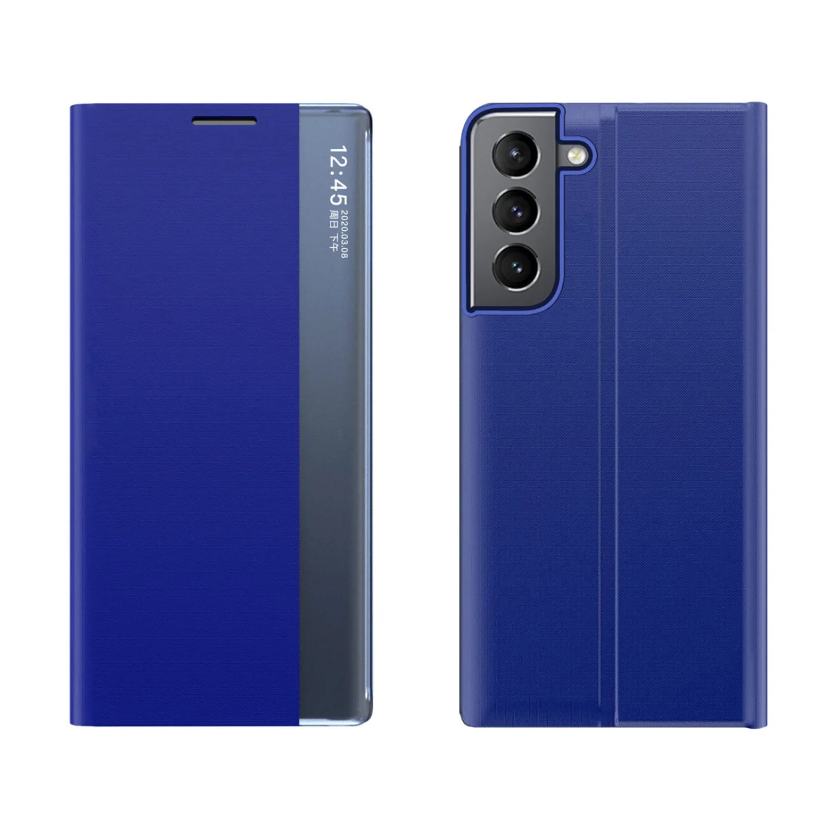 MG Sleep Case knižkové puzdro na Samsung Galaxy A54 5G, modré