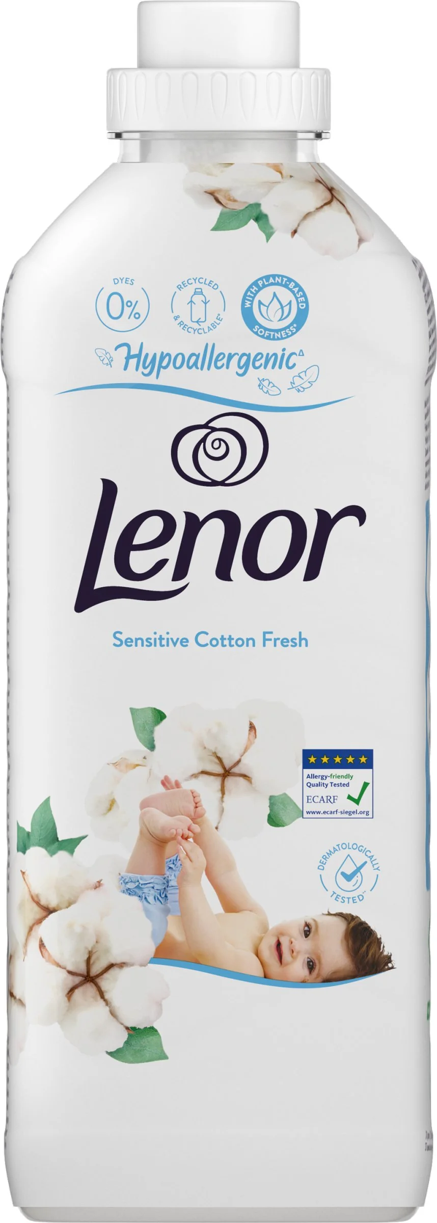 Lenor 925ml Sensitive Cotton Fresh