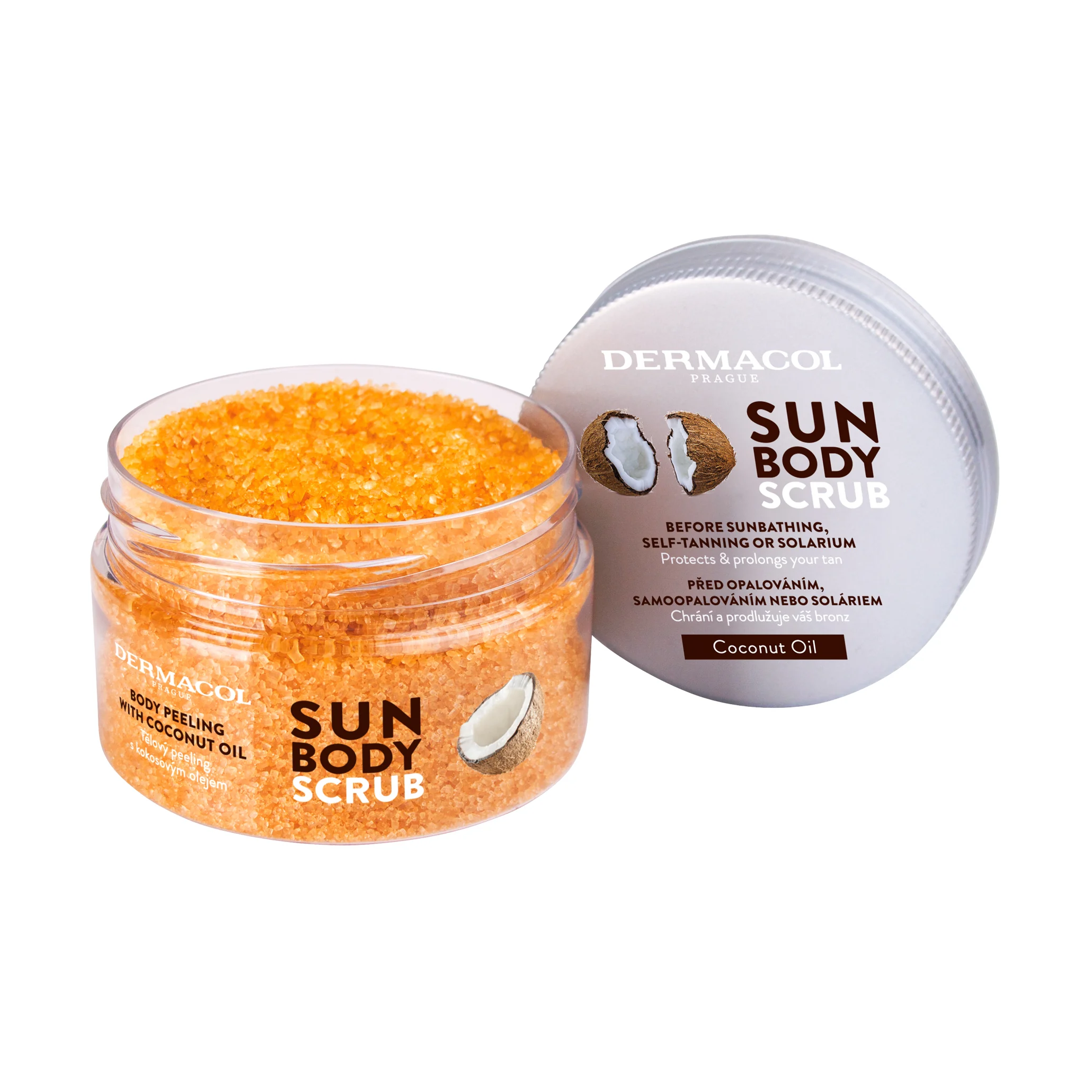 DERMACOL SUN Telový peeling