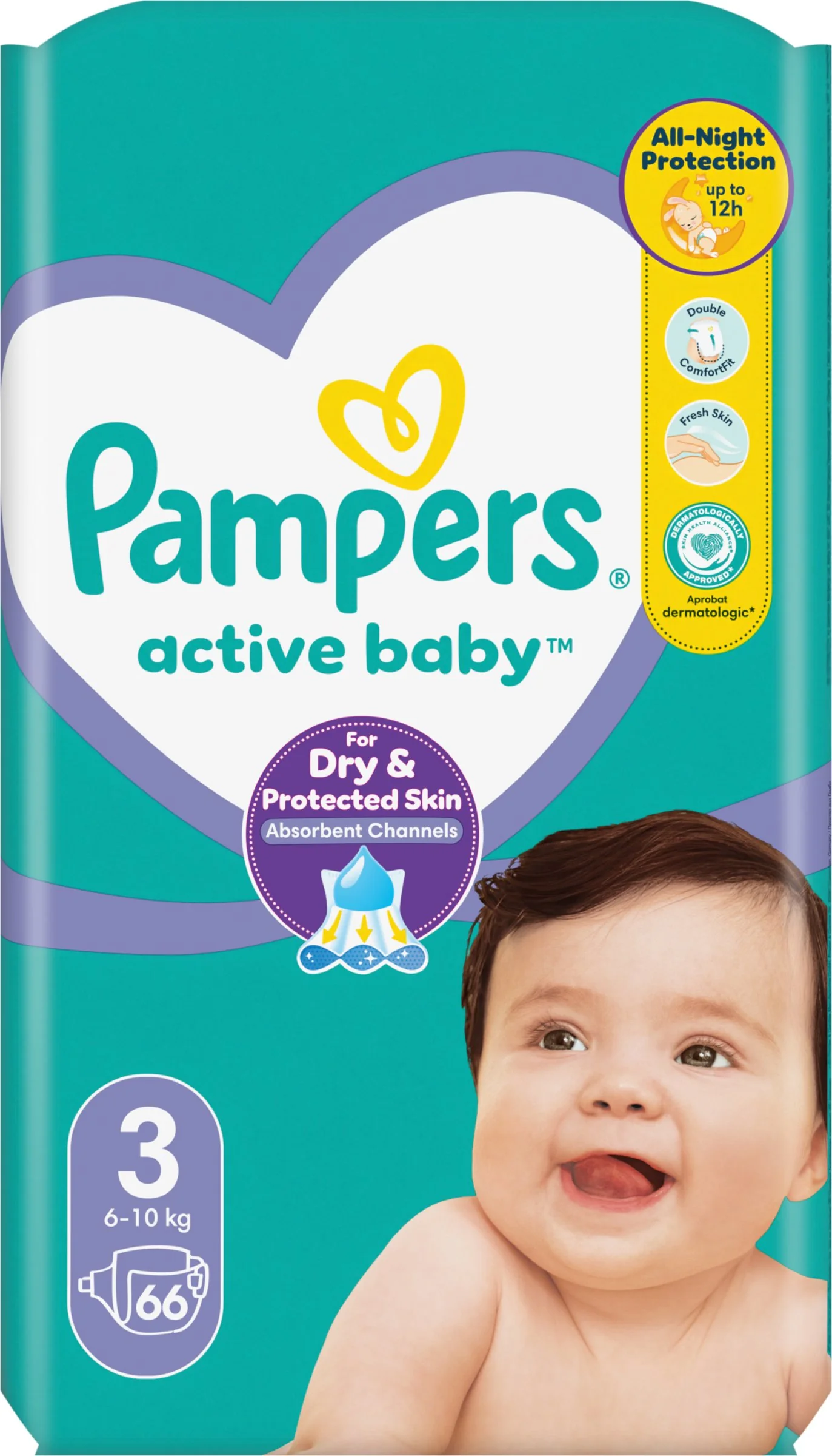 PAMPERS active baby Maxi Pack 3 Midi