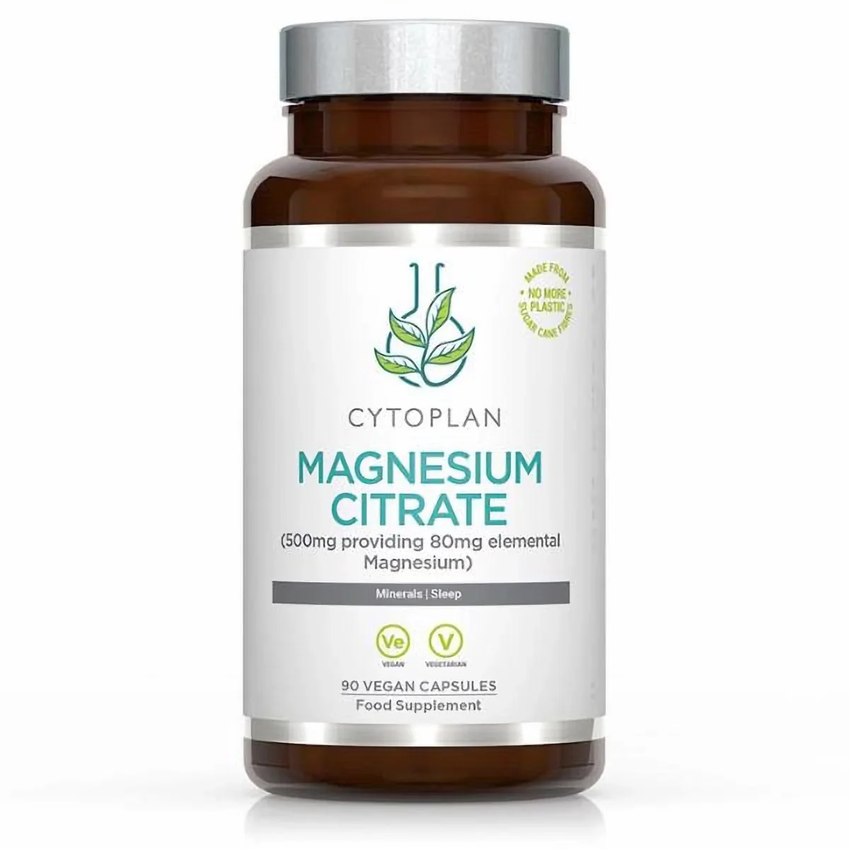 Cytoplan Magnesium citrát 500 mg, 90 vegan kapsúl