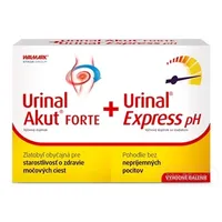 Urinal Akut forte 10tbl. + Urinal Express ph 6ks