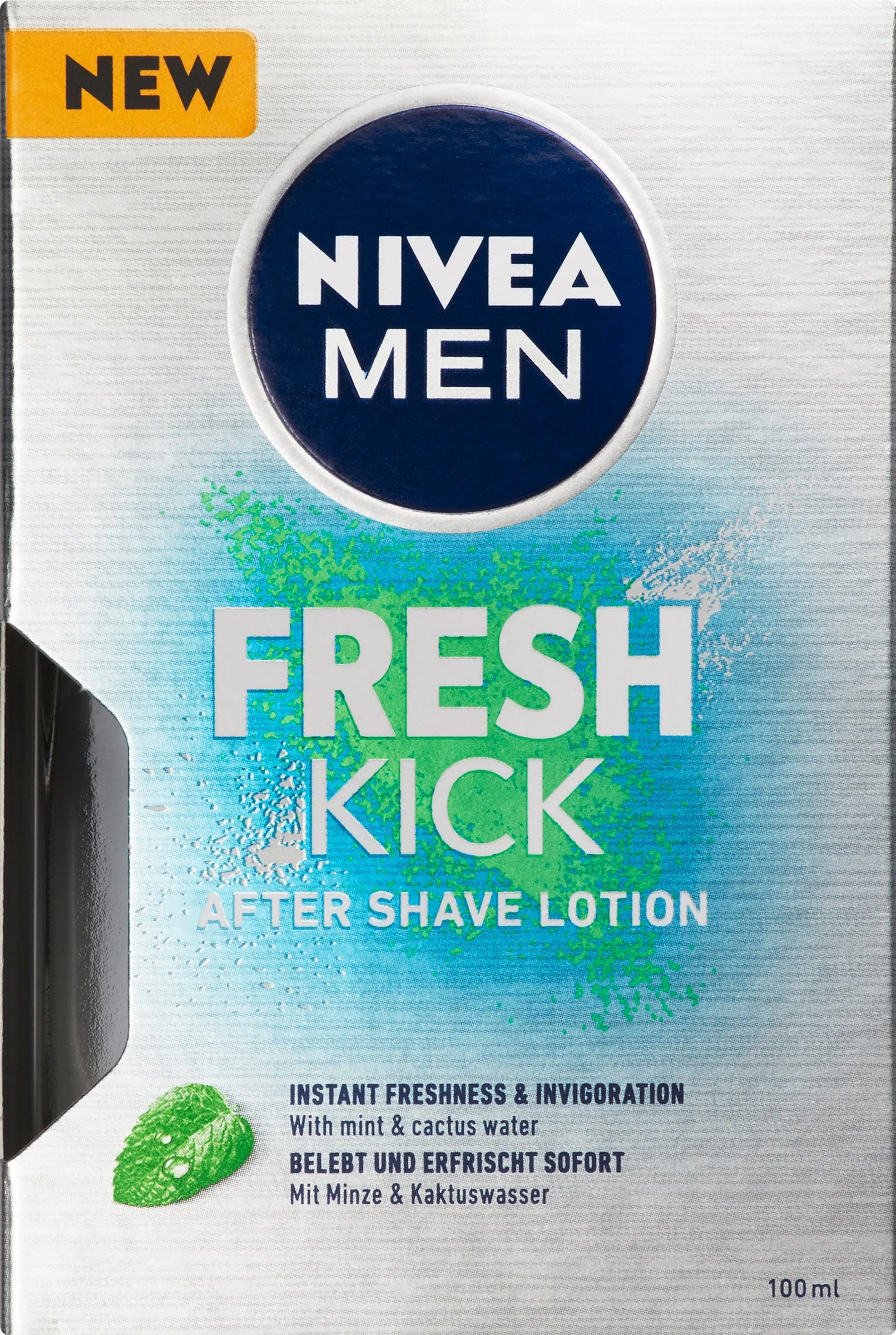 NIVEA Men Voda po holení Fresh Kick 1×100 ml, voda po holení