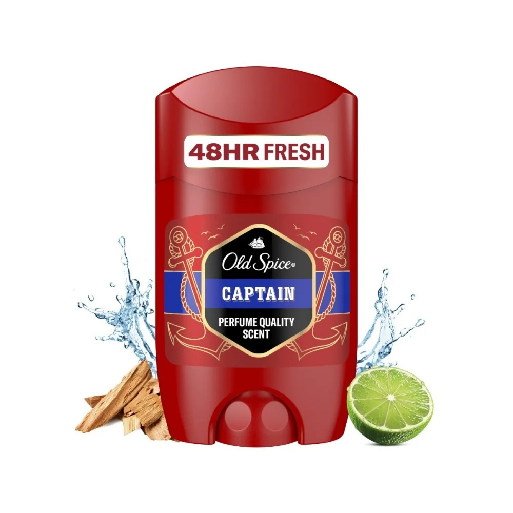 Old Spice Deo Stick 50ml Captain 1×50 ml, dezodorant