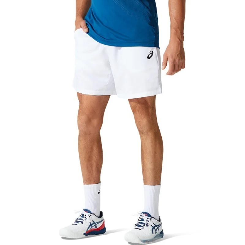 Asics – Court M 7 In Short Krátke nohavice, biele, veľ. L 