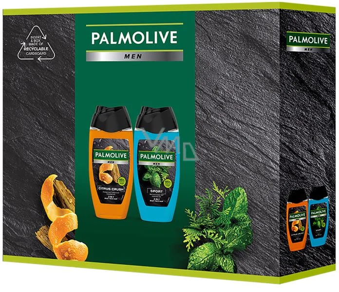 Palmolive k. MEN (2x250ml sg Sport+Citrus) 1×1 ks, darčeková sada