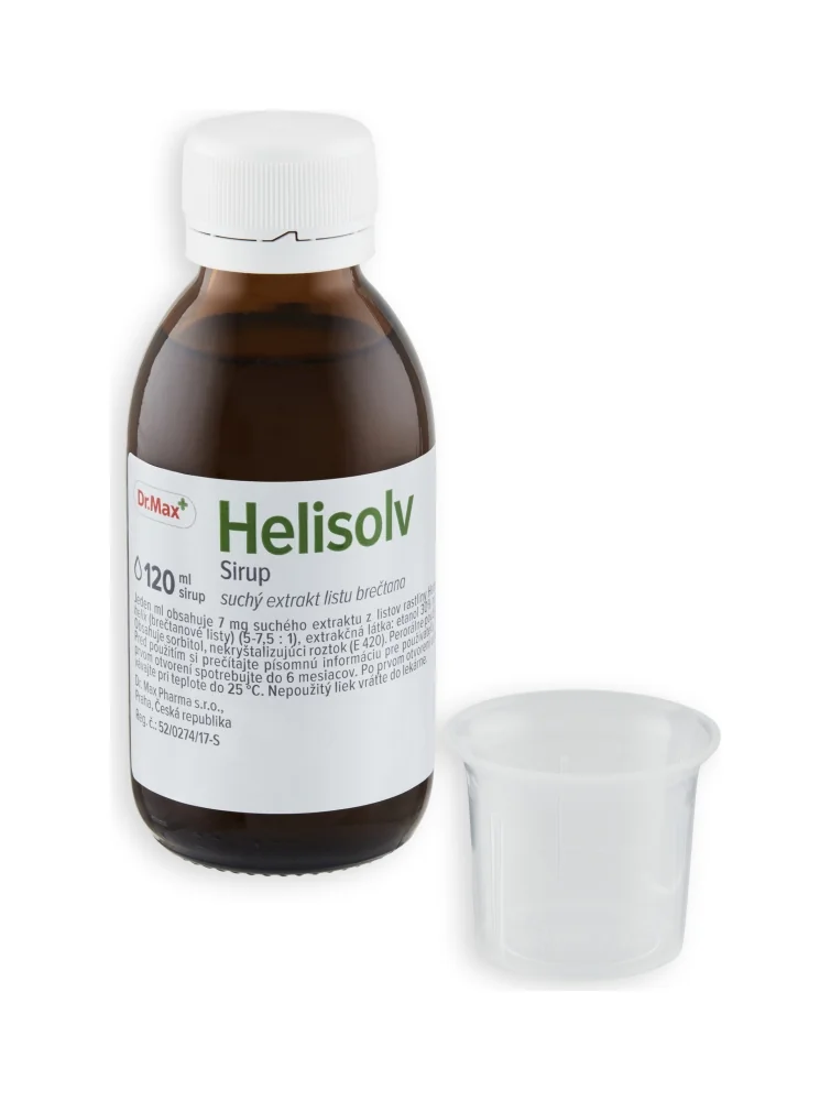 Dr. Max Helisolv sirup 1×20 ml, sirup proti kašľu