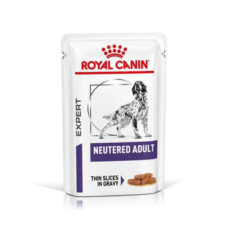 ROYAL CANIN VHN DOG NEUTERED ADULT 100g -vlhké krmivo pre kastrovaných psov kapsička