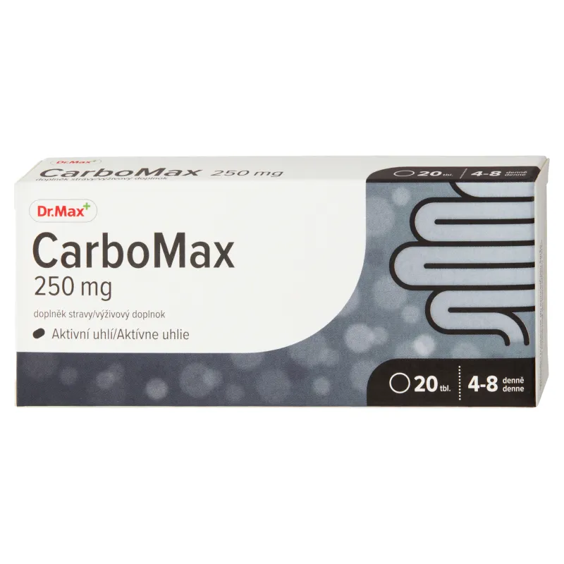 Dr. Max CarboMax 250 mg 1×20 tbl, výživový doplnok