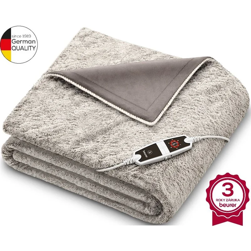 Vyhrievacia deka BEURER HD 150 XXL Nordic Cosy Taupe 