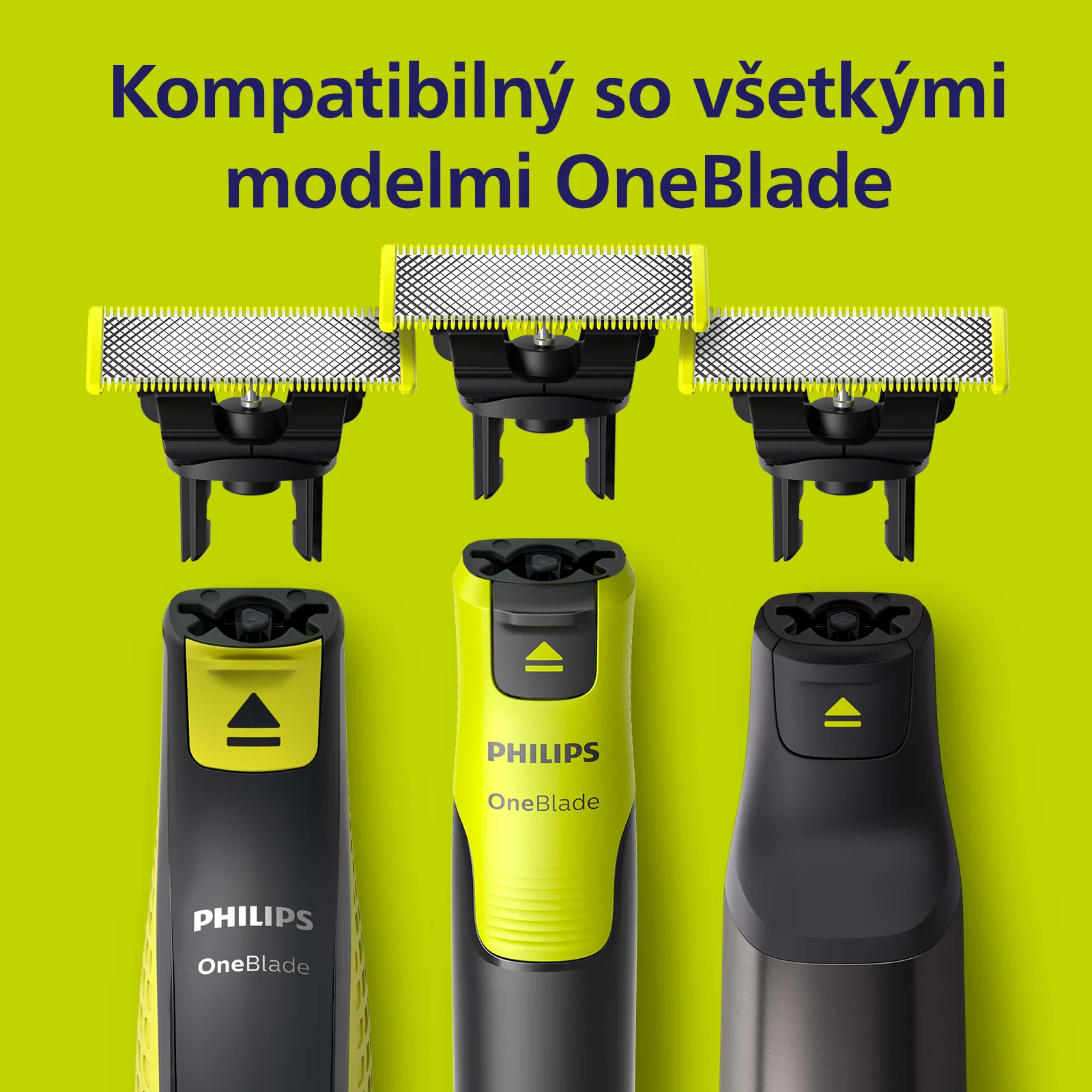 Philips OneBlade QP250/50 Výmenné čepele 1×5 ks, výmenné čepele