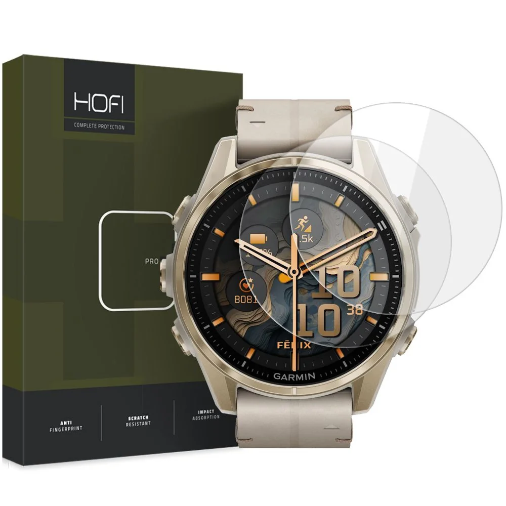 HOFI Glass Pro Watch 2x ochranné sklo na Garmin Fenix 8 (43 mm) 