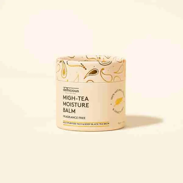 Delhicious, Migh-Tea Moisture Multipurpose Balm - Fragrance Free 1×50 g , telový balzam