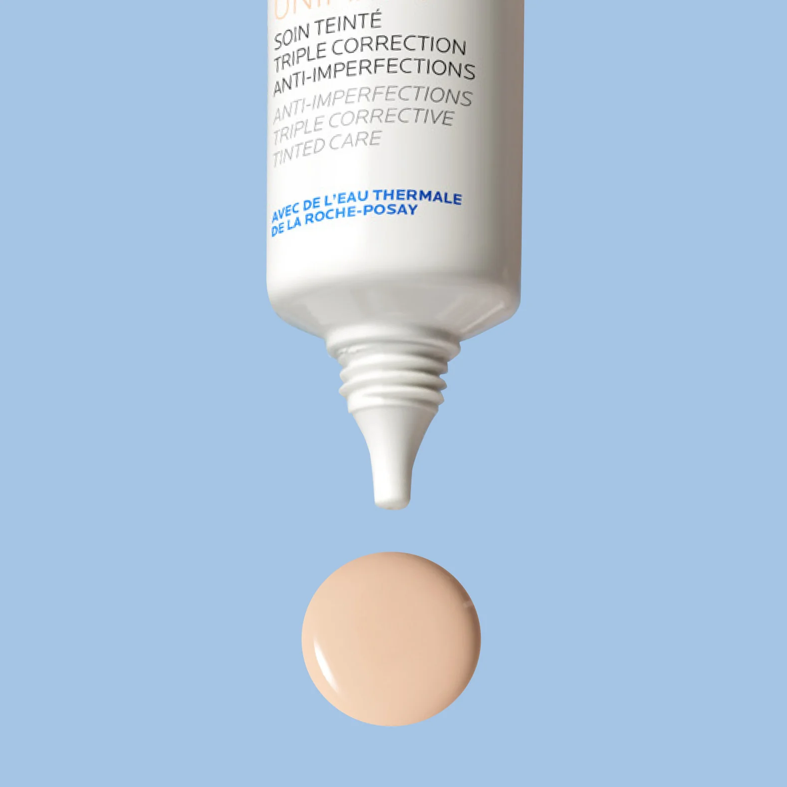 La Roche-Posay Effaclar Duo+M krém LIGHT 1×40 ml, tónovaný krém