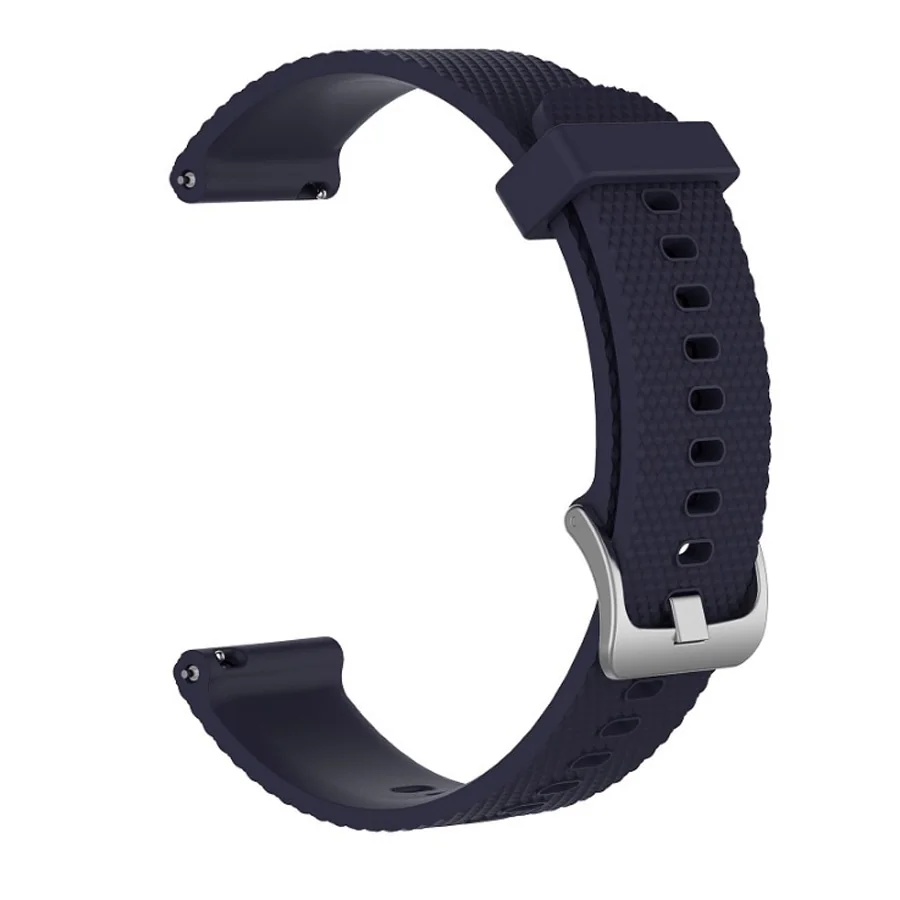 BStrap Silicone Bredon remienok na Garmin Vivoactive 4 dark blue