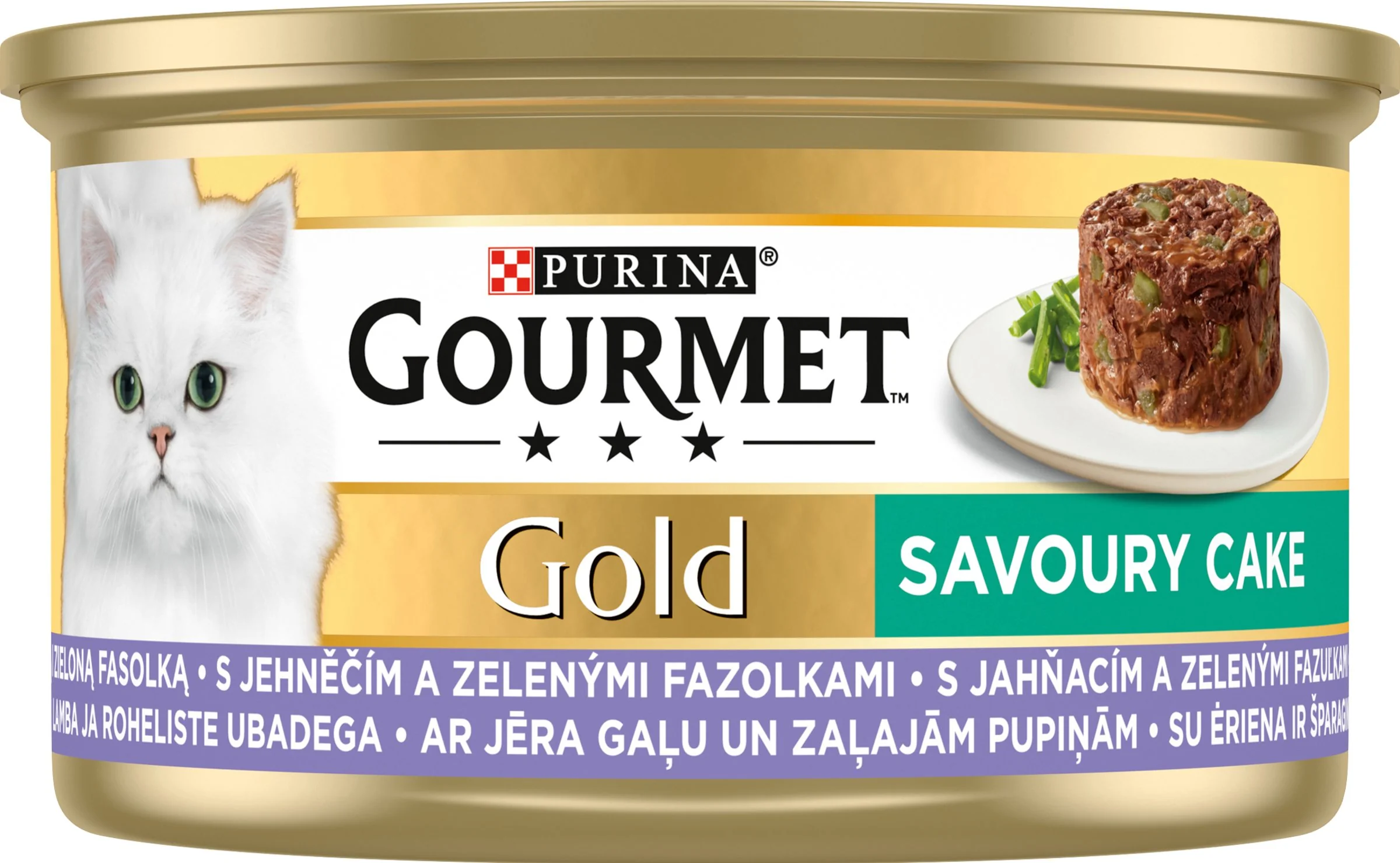 GOURMET GOLD Savoury Cake  24x85g s jahňacím a fazuľkami