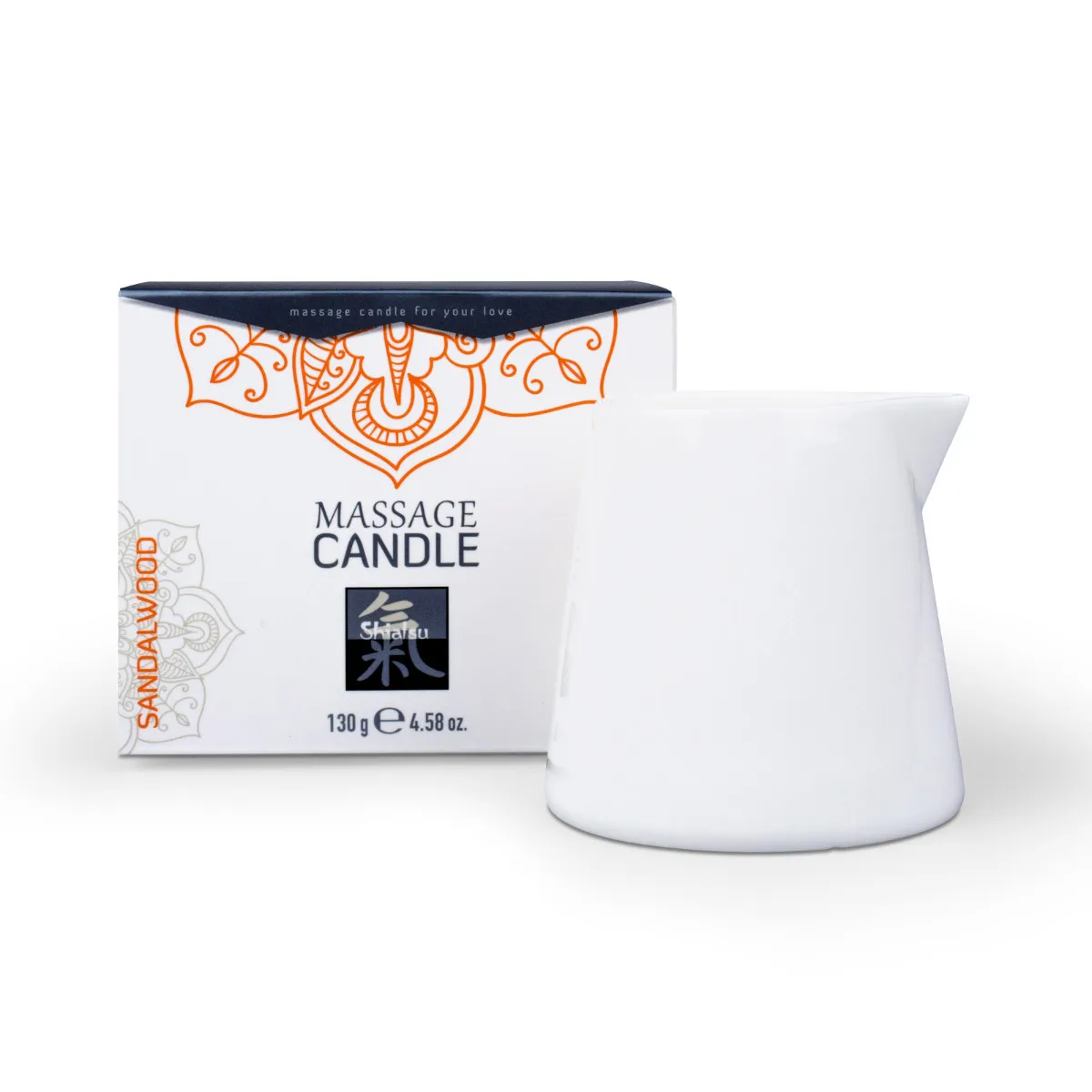 Hot Masážna sviečka Massage Candle Sandalwood