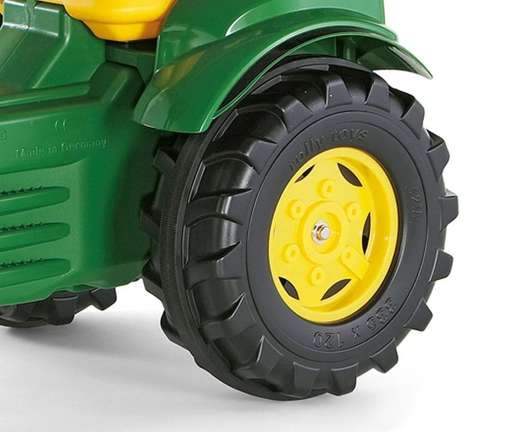 Šliapací traktor nakladač Rolly Toys John Deere Farmtrac zelený , 